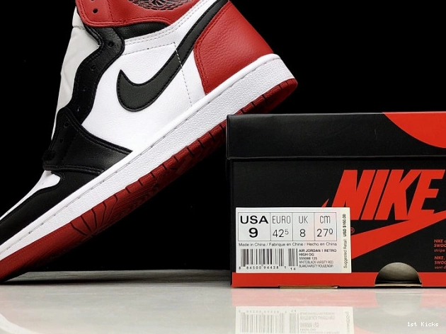 1 555088-125 Retro Black Toe Jordan Air 0530